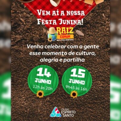 Colégio Espírito Santo promove Festa Junina com arrecadação solidária | Educação | Tropico Comunicação