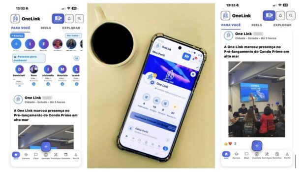 OneLink lança primeira rede social voltada ao ecossistema condominial | Express | Tropico Comunicação